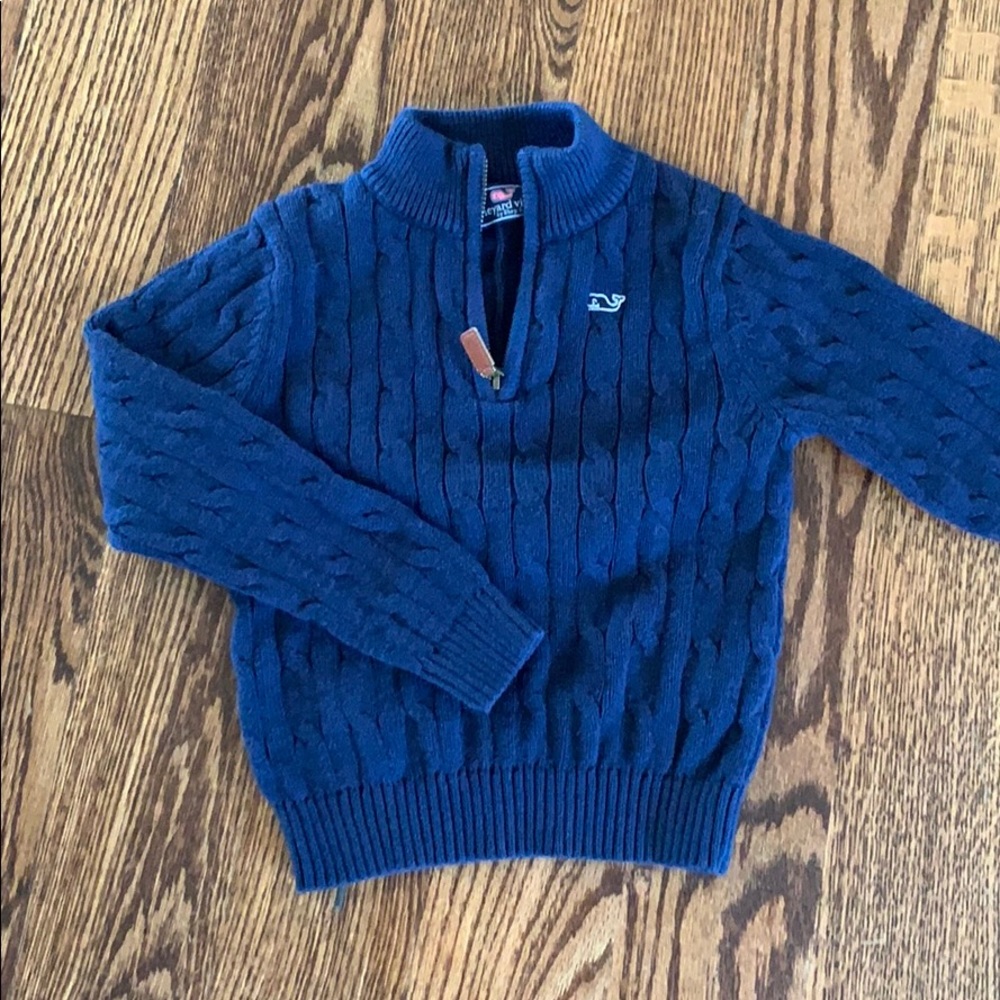 Vineyard vines Navy quarter zip